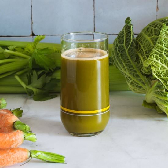 Homemade liver cleanse juice