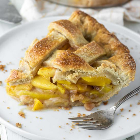 Peach Mango Pie