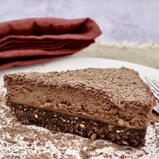 Double chocolate cheesecake