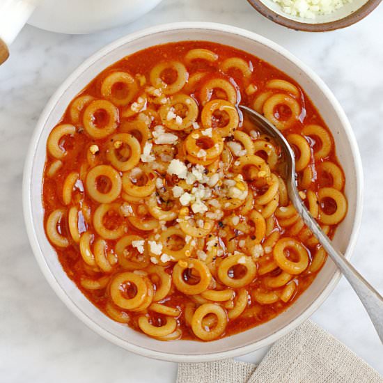 Homemade SpaghettiOs