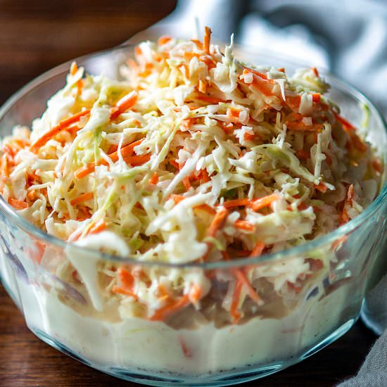 KFC Coleslaw with a Southern Twang
