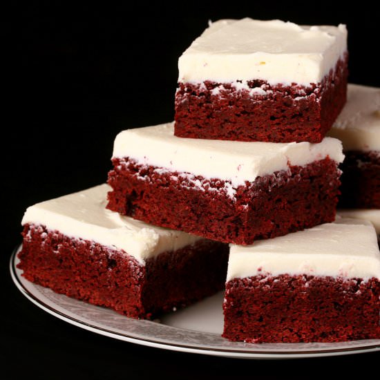 Red Velvet Brownies