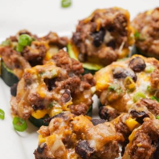 Mexican Tex Mex Zucchini Bites