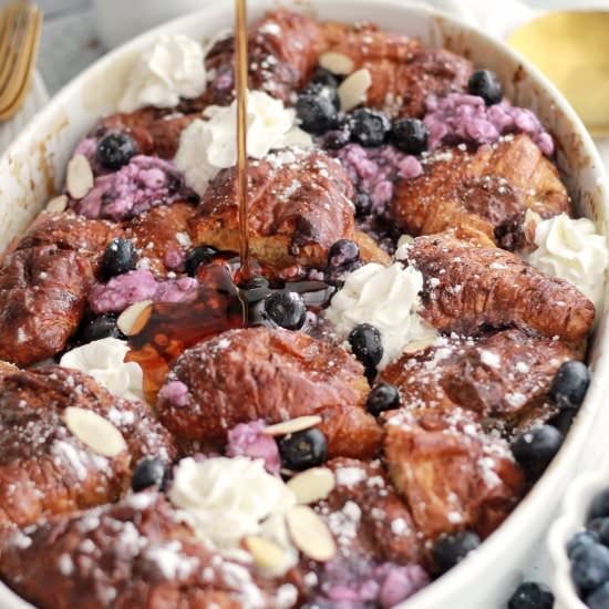 Almond Berry Cream French Toast