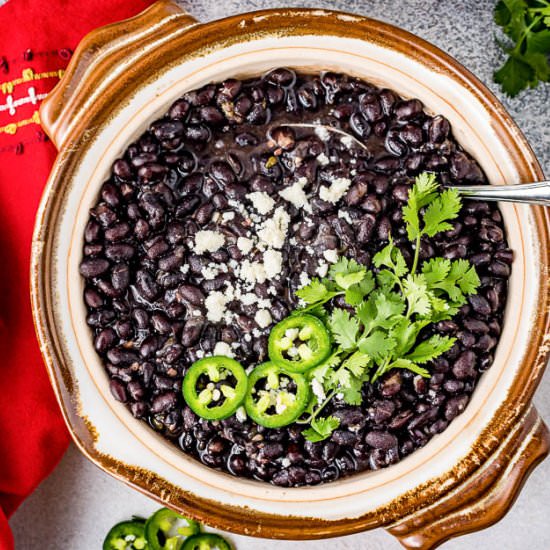 Instant Pot Black Beans