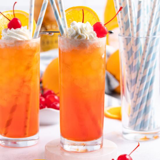 Orange Creamsicle Shirley Temple