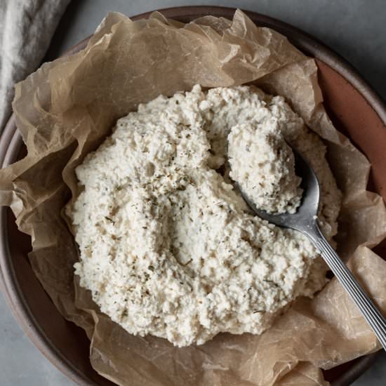 5-Minute Vegan Ricotta