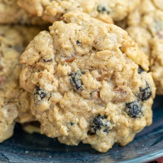 Blueberry Walnut Cinnamon Oatmeal