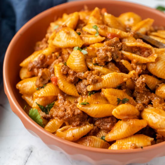 Instant Pot Taco Pasta