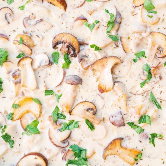mushroom sauce
