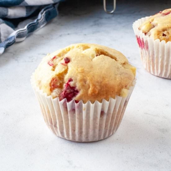Vegan Raspberry Muffins