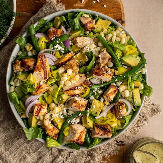 Chipotle ranch chicken salad