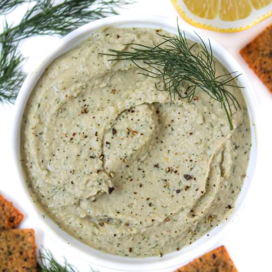 Lemon Dill Hummus