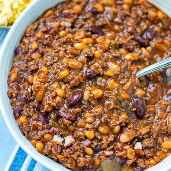 Instant Pot Cowboy Beans