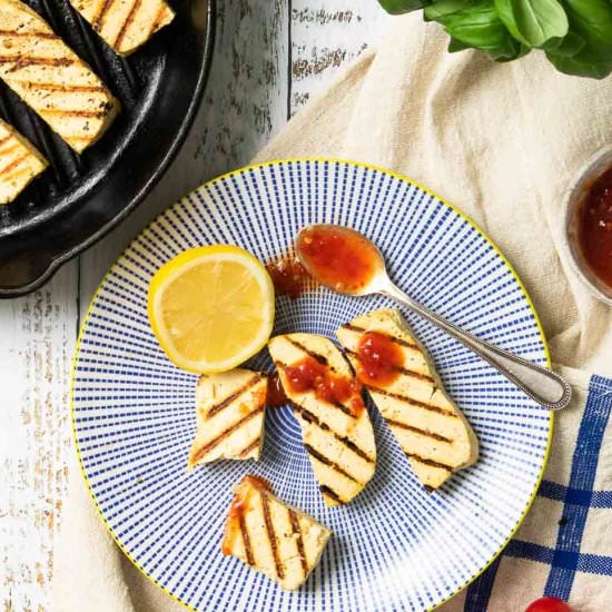 Vegan Tofu Halloumi