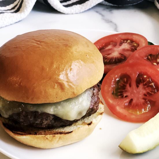 The Best Homemade Hamburger