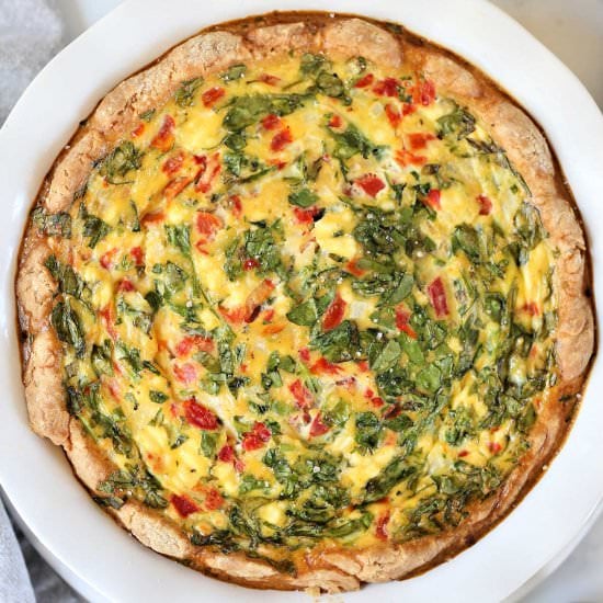 Spinach Quiche Recipe