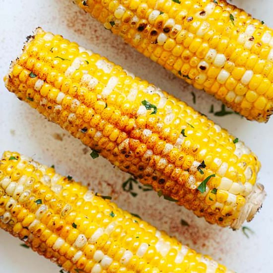 Garlic Butter Grilled Corn