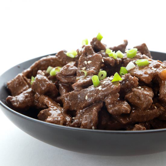 Keto Mongolian Beef