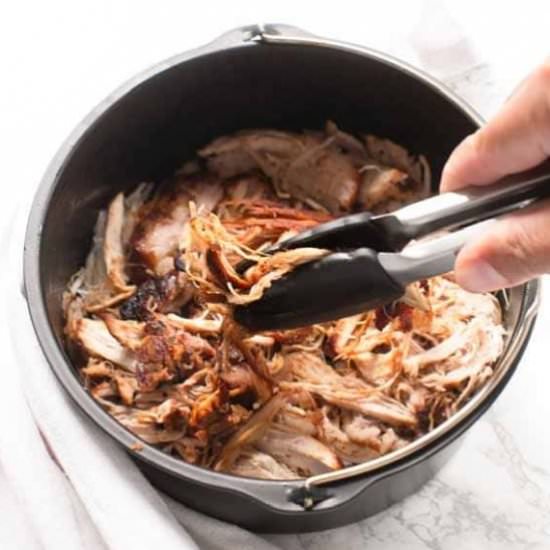 Air Fryer pulled pork