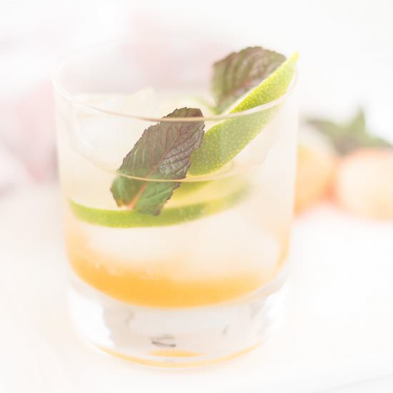 Orange Caipirinha Cocktail