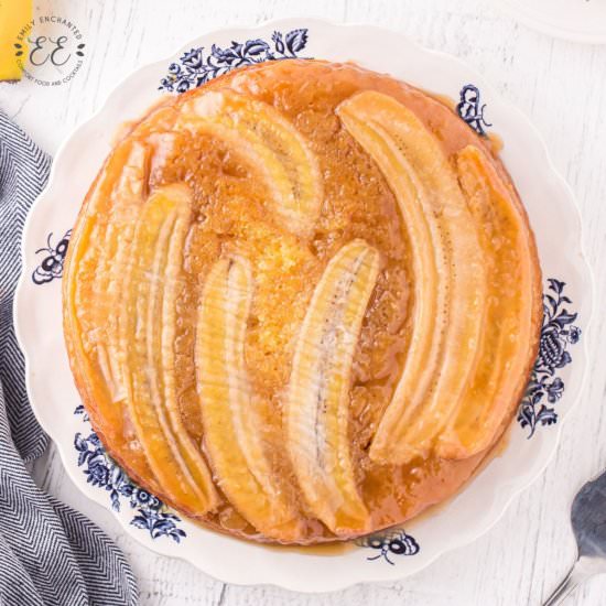 Banana Upside Down Cake