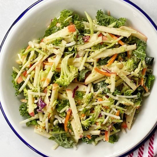 Apple Kale Slaw