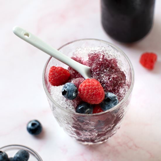 Homemade Snow Cones