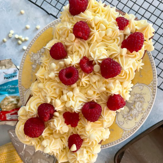 Raspberry and White Chocolate Loaf