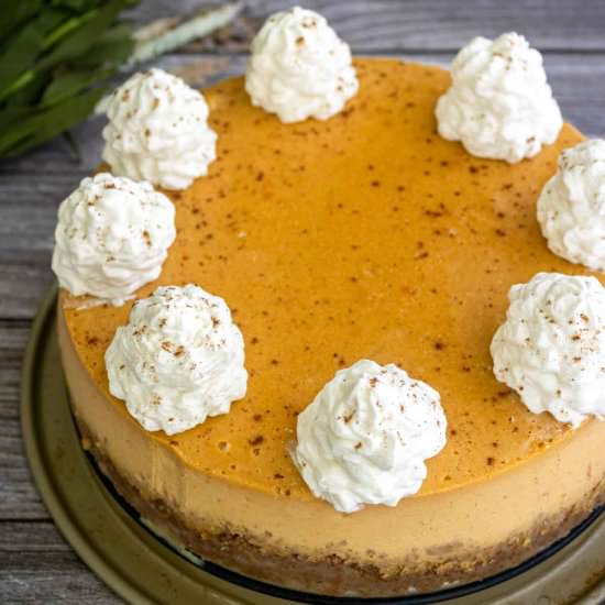 Paula Deen Pumpkin Cheesecake