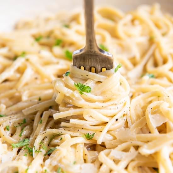 Easy Parmesan Noodles