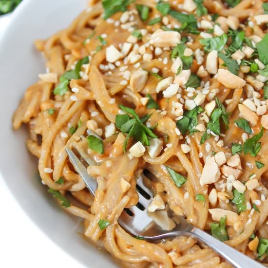 Easy Peanut Noodles