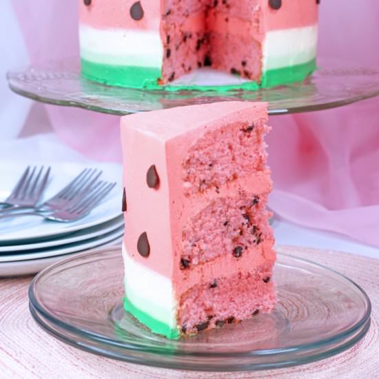 Cherry Chocolate Chip Cake