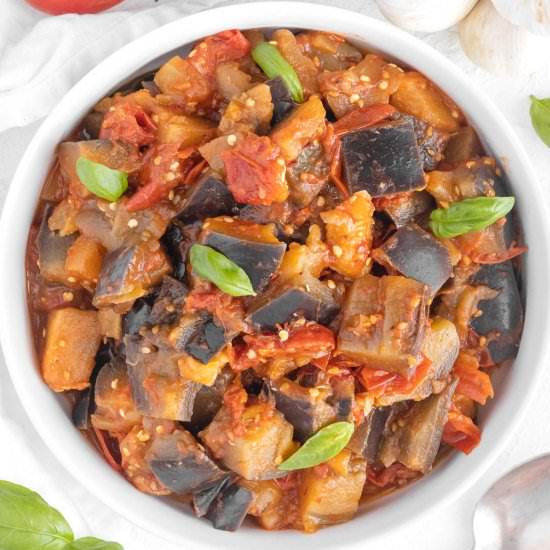 Italian Sauteed Eggplant