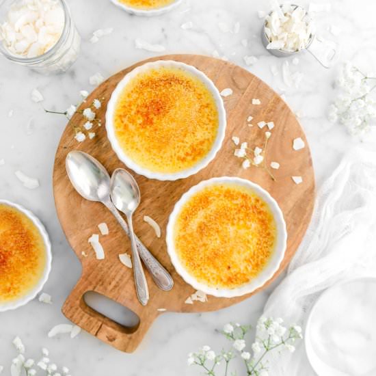 Coconut Creme Brulee