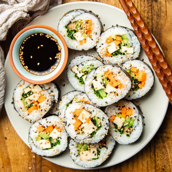Smoked Tofu Sushi