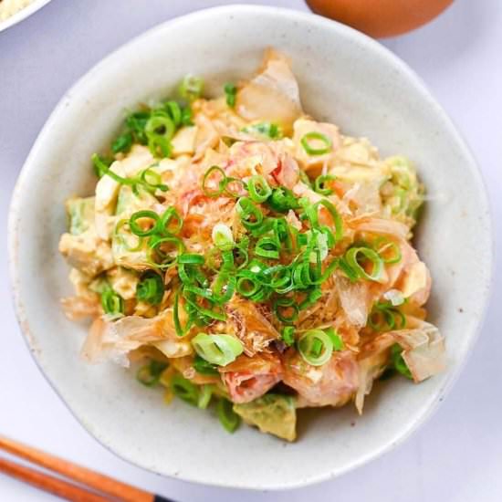 Japanese Avocado Egg Salad