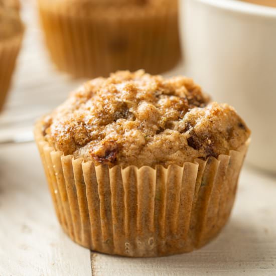 Vegan Zucchini Muffins