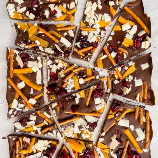 Chocolate Pretzel Bark