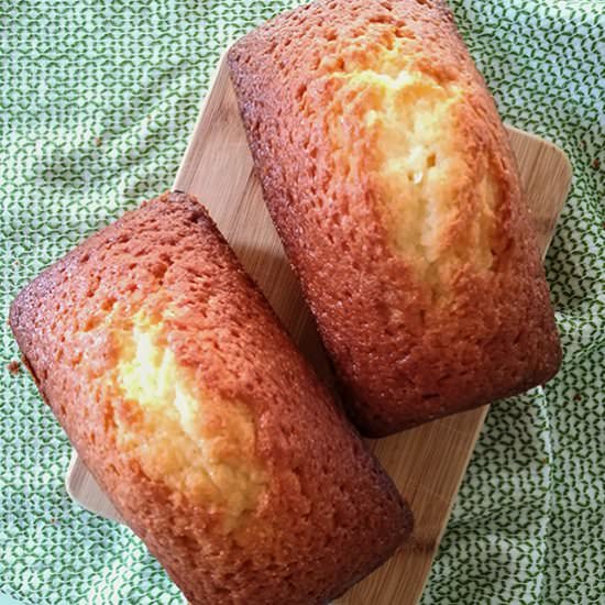 Orange Blossom Pound Cake