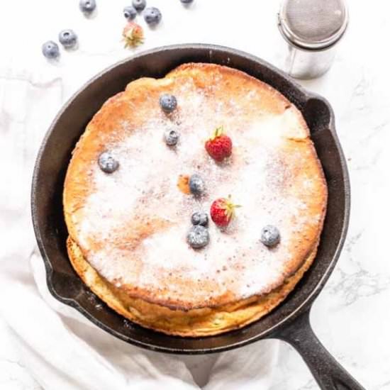 Buttermilk Dutch baby pancake