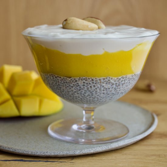 Mango Chia Pudding