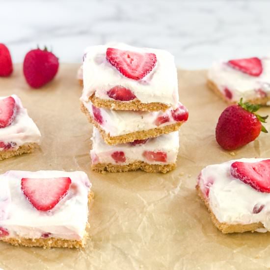 White Chocolate Cheesecake Bars