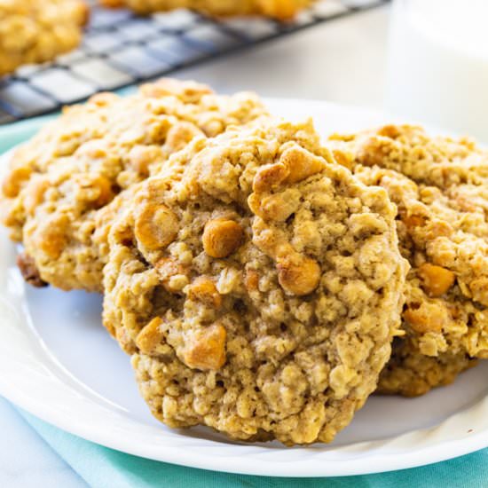 Oatmeal Butterscotch Cookies