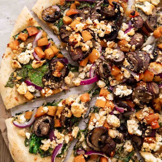 Vegetarian Hot Honey Pizza