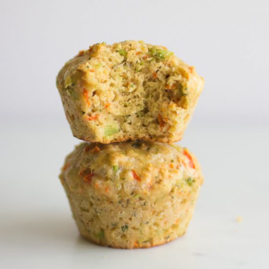 Savory Vegetable Muffins