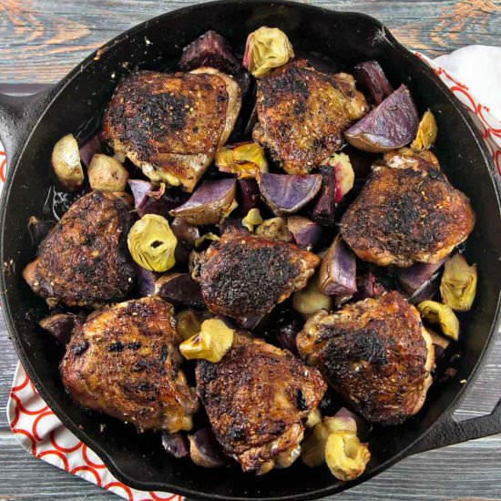 Crispy Mediterranean Chicken