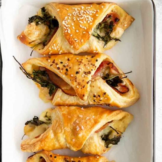 Ham and Cheese Puff Pastry