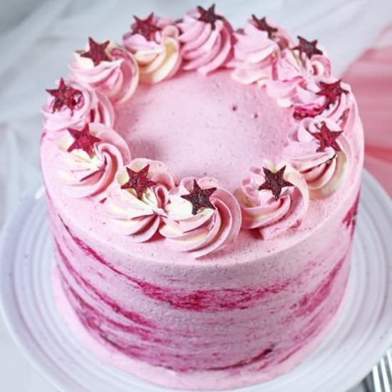 Dragon Fruit Cake