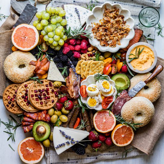 Breakfast Charcuterie Board
